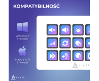 Ajazz AKP153E USB biały - 1536406 - zdjęcie 14
